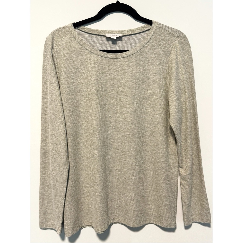 LOFT long sleeve tee, size M